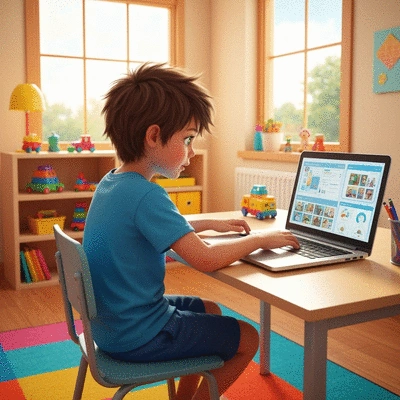 Diverse business team collaborating on AI integration, looking at a screen displaying charts and data, in a modern office environment